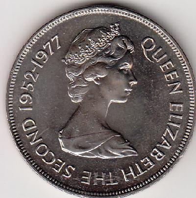 Beschrijving: 25 Pence S.JUBILEE